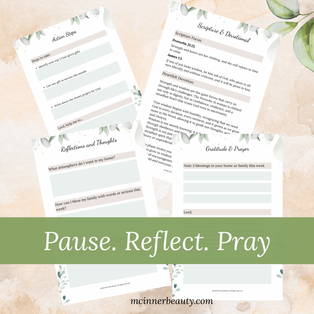 Pause, Reflect and Pray